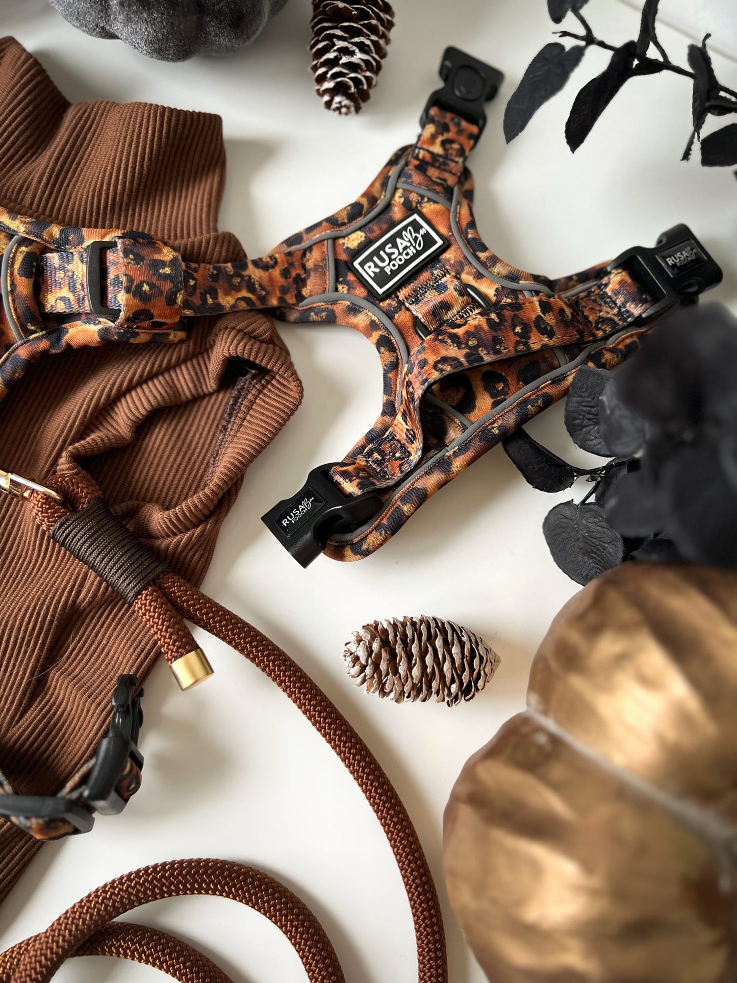 Custom Made | Jersey Rib | Two Legged - Cocoa