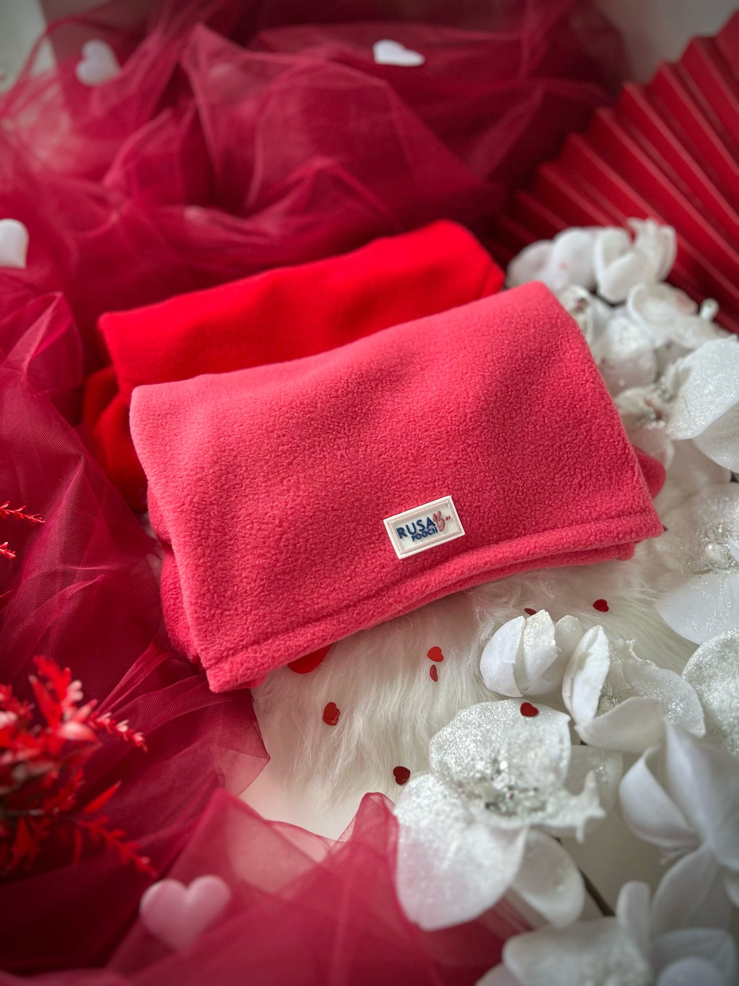Custom Made | Polar Fleece | Tankie - Cherry Red