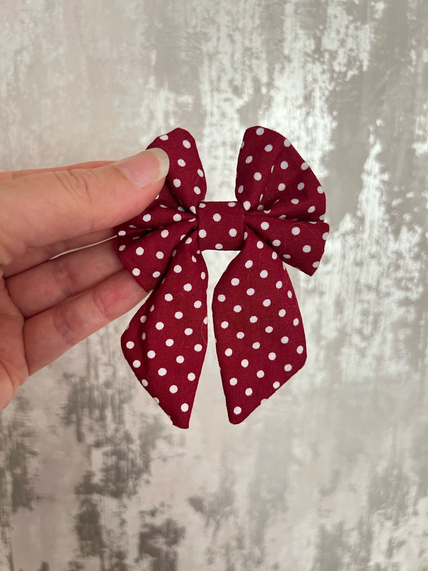 Fabric | Sailor Bow - Red Polka Dot