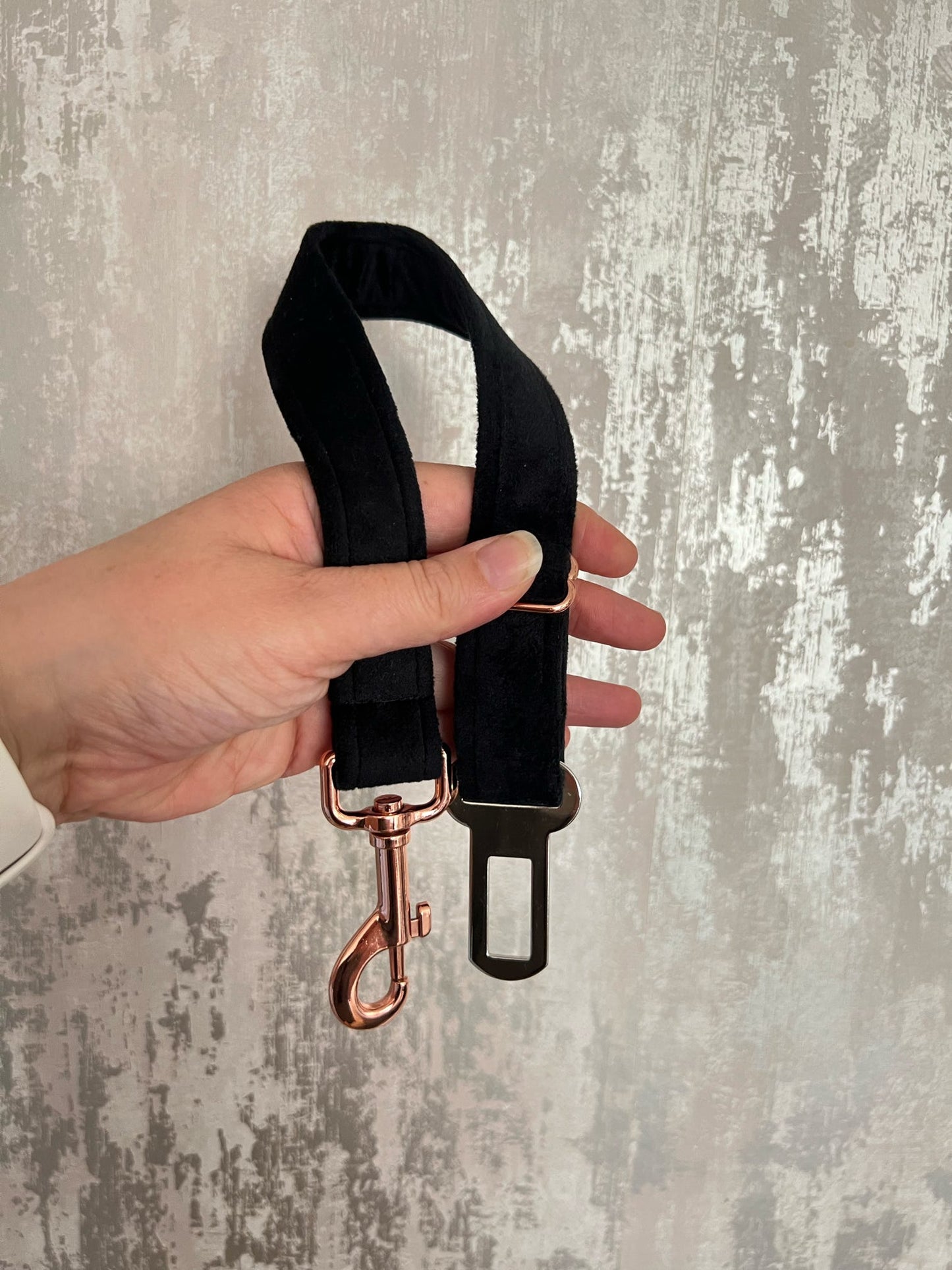 Seatbelt | Fabric - Black Velvet