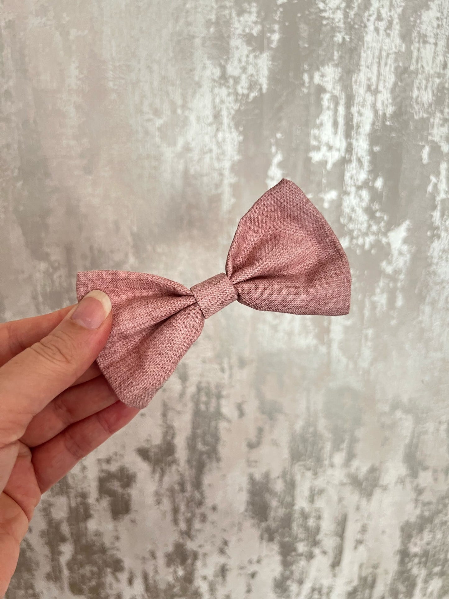 Fabric | Bowtie - Pink Linen