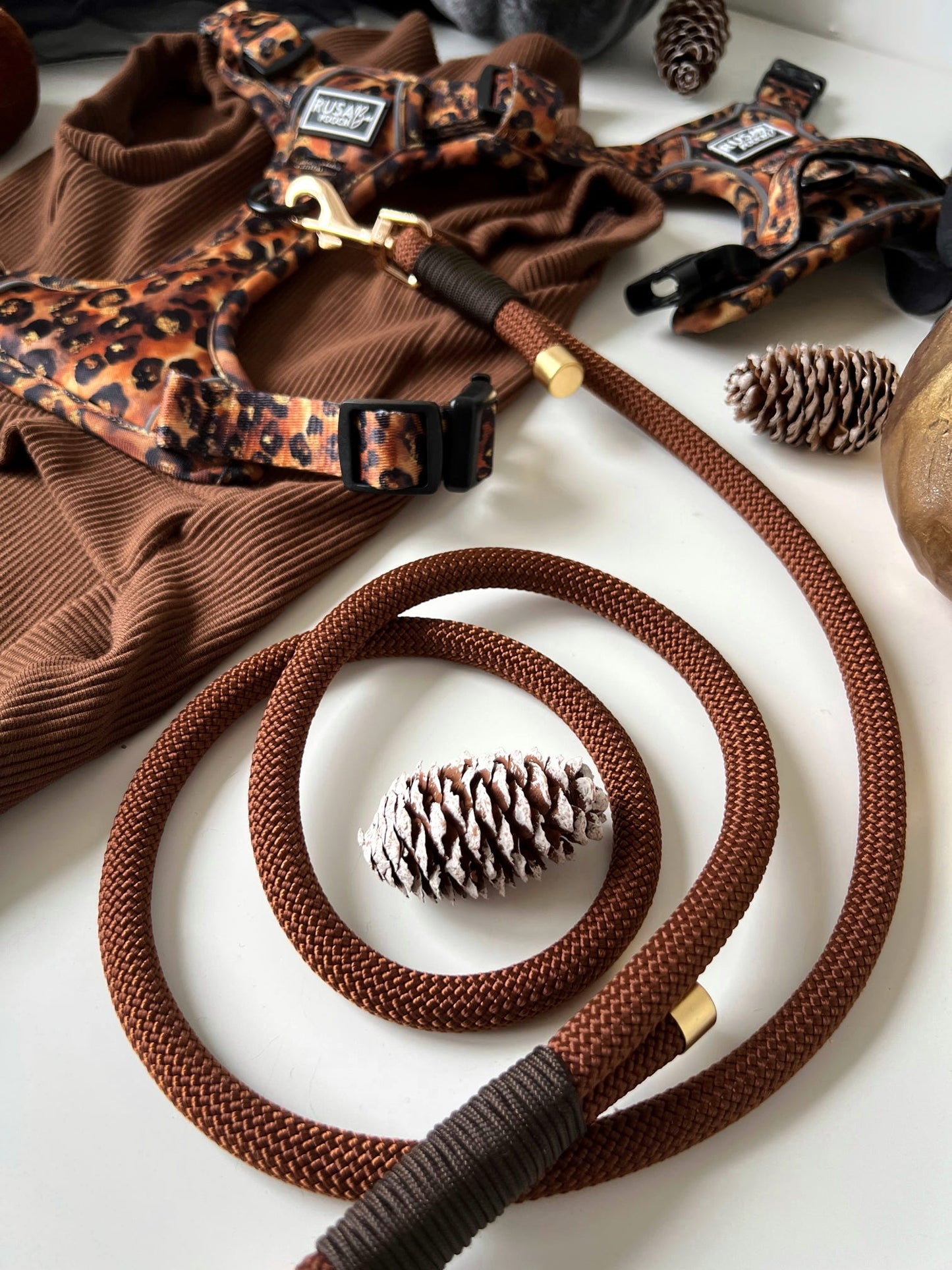 Custom Made | Jersey Rib | Two Legged - Cocoa