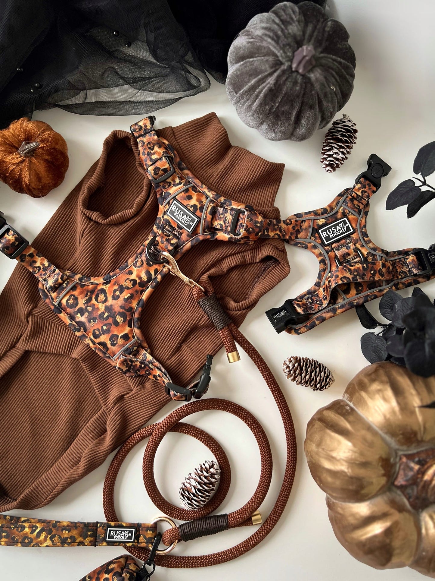 Custom Made | Jersey Rib | Two Legged - Cocoa