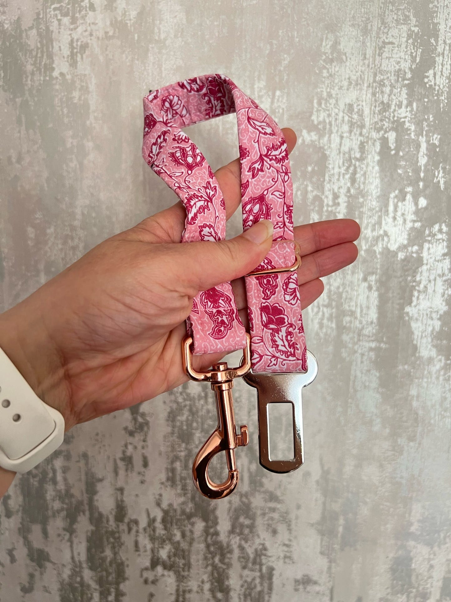 Seatbelt | Fabric - Pink Floral