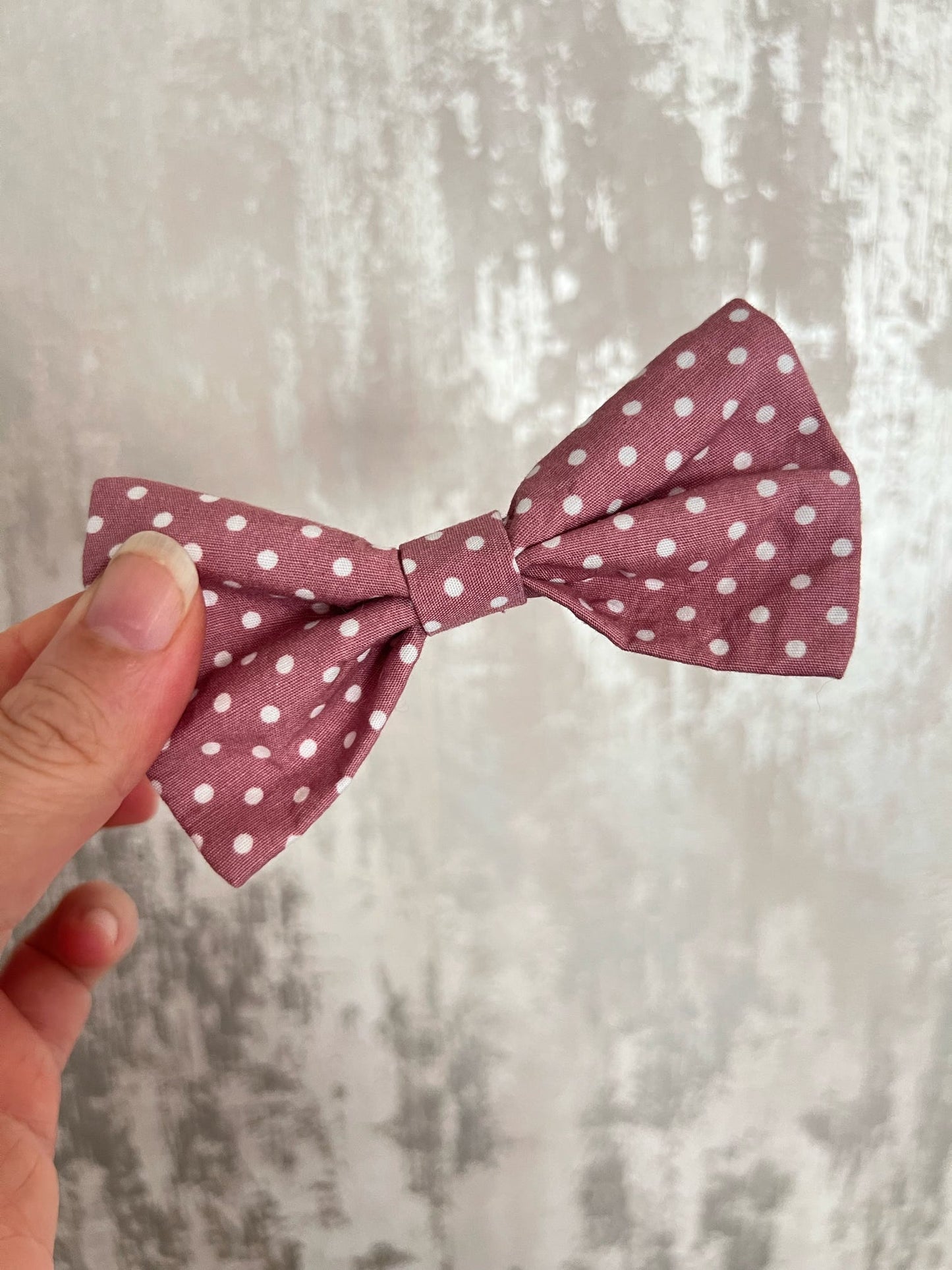 Fabric | Bowtie - Pink Polka Dot