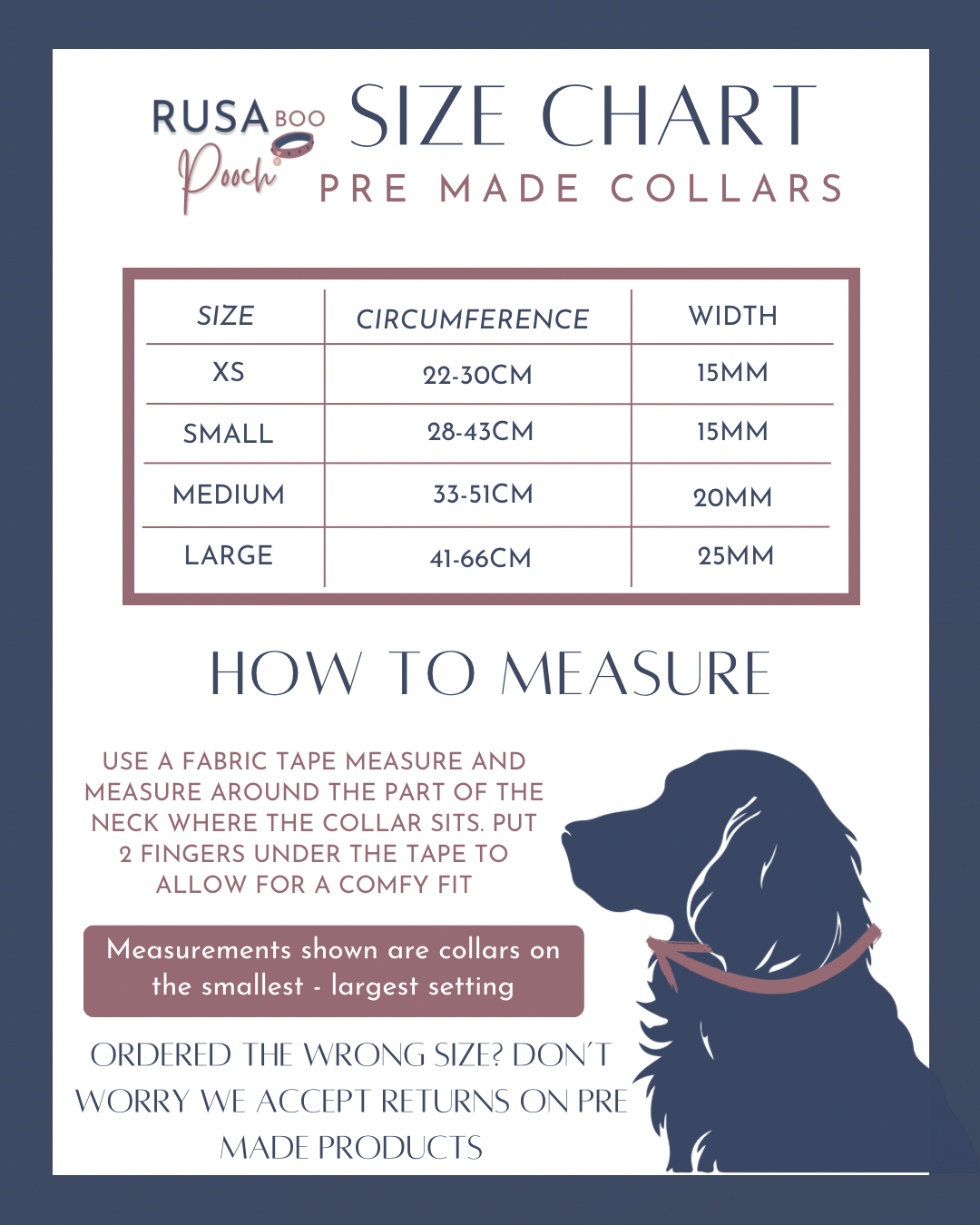 Poo Bag Holder - Premade | Collar - The Secret Garden