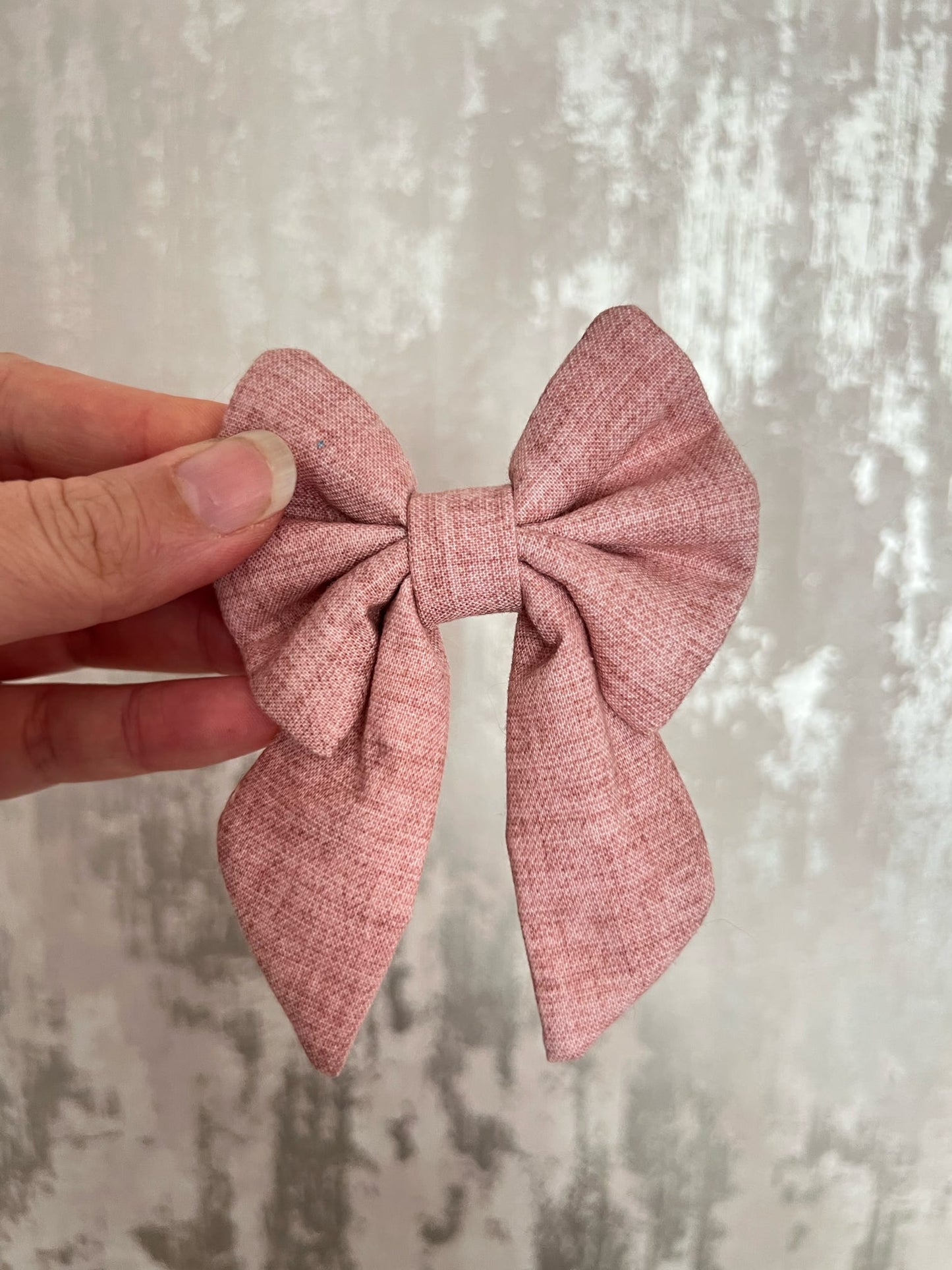 Fabric | Sailor Bow - Pink Linen