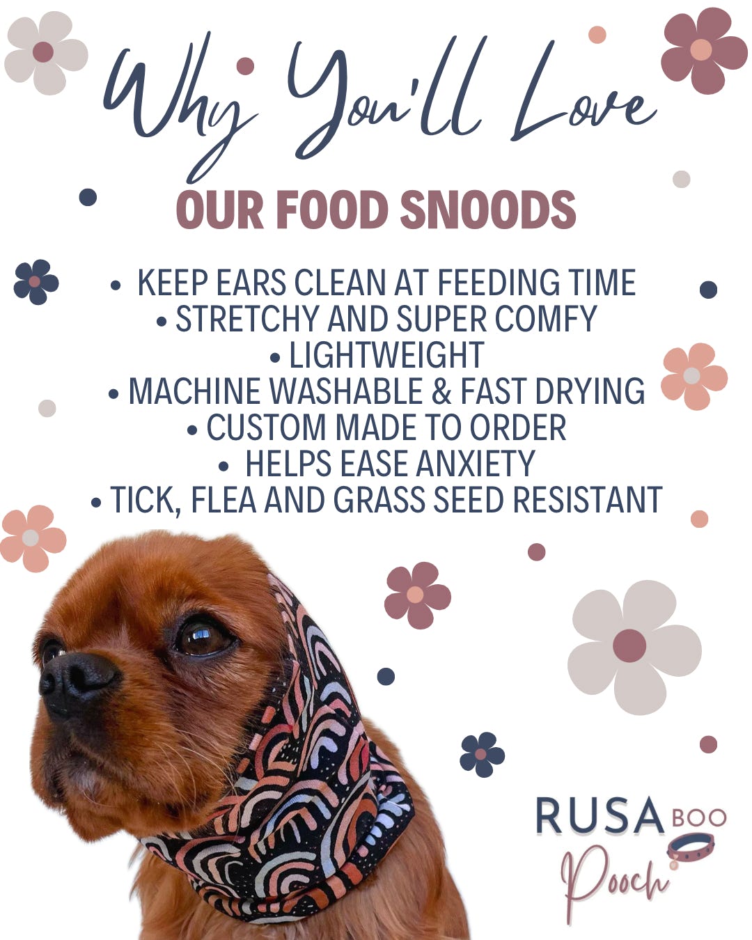 Benefits of a food snood for your dog