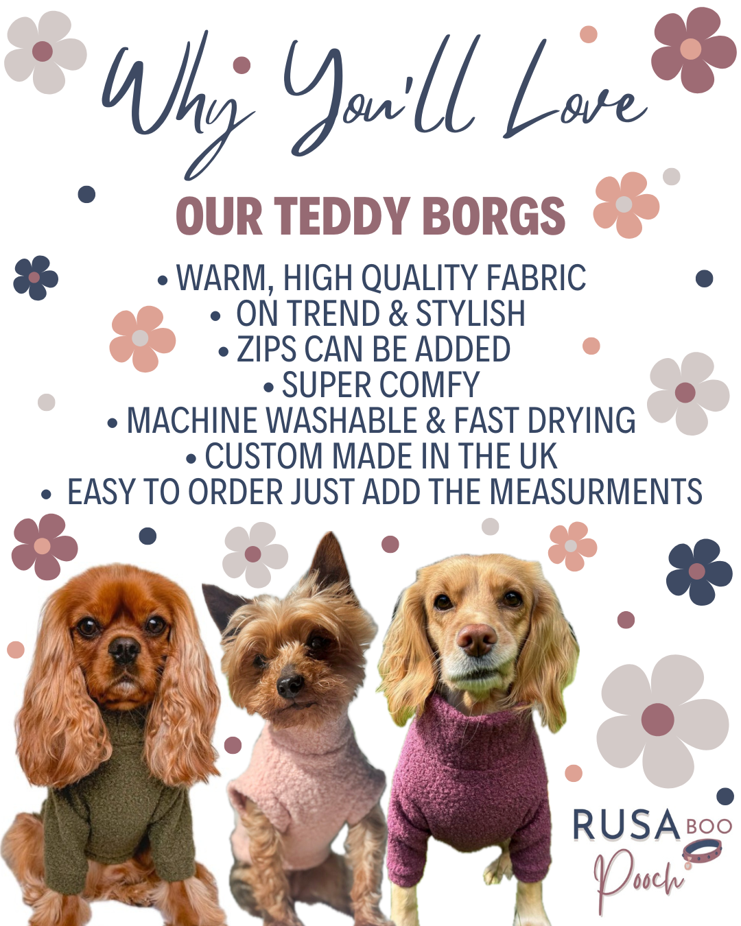 Custom Made | Teddy Borg Jumper | Two Legged - Mulberry