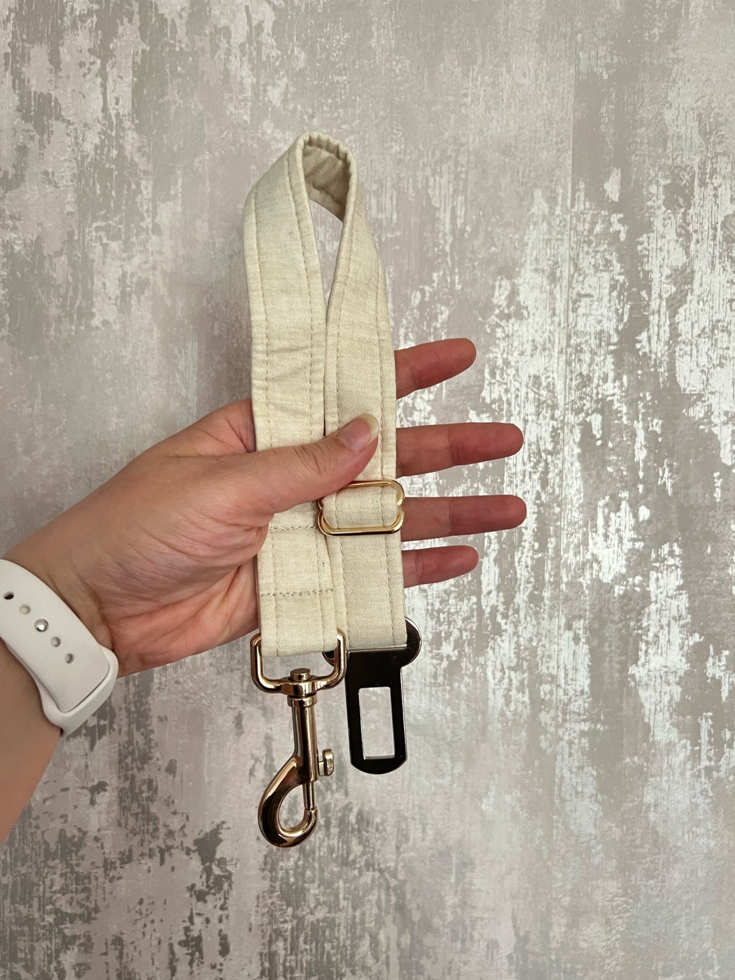Seatbelt | Fabric - Cream Linen