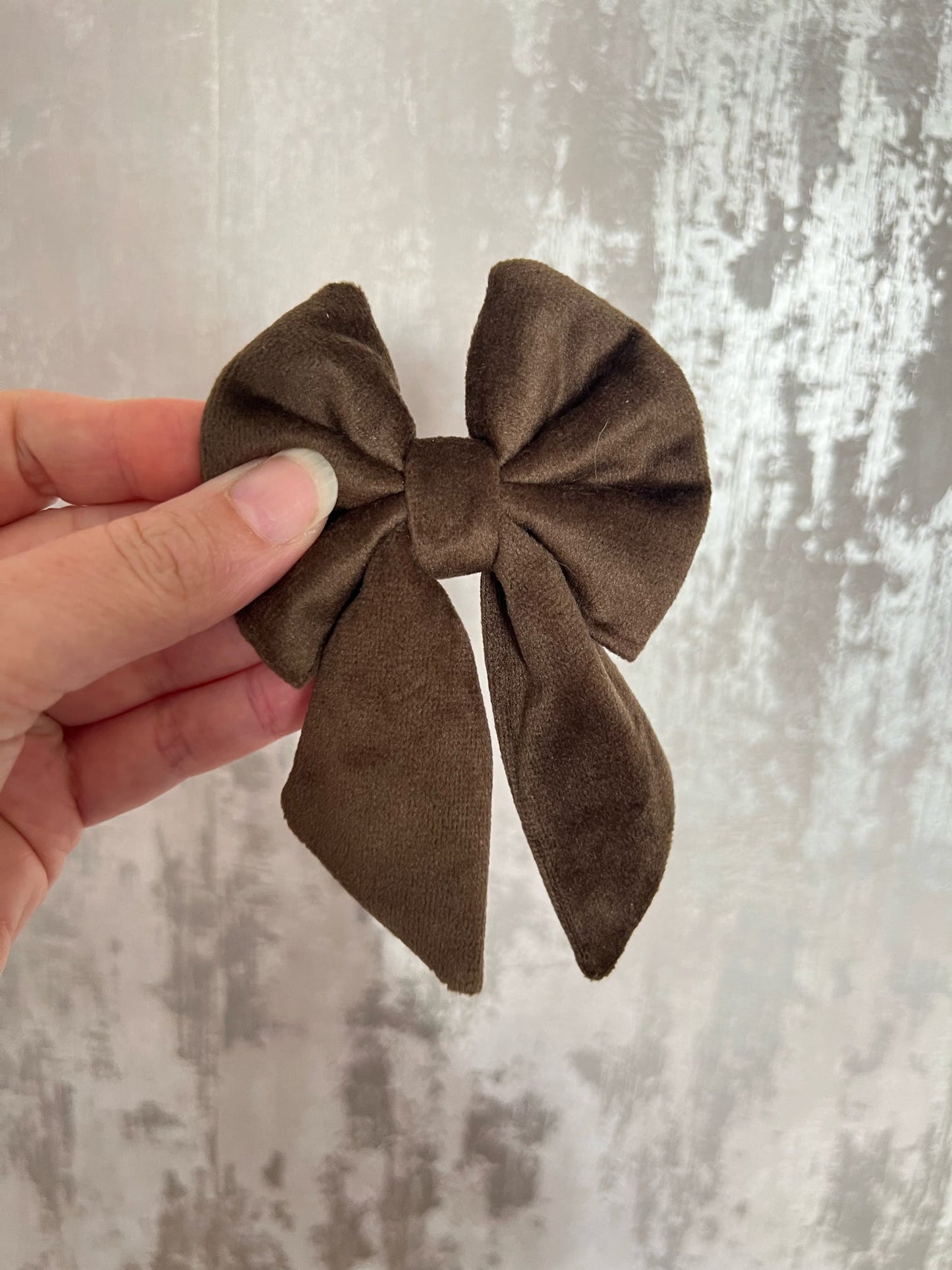 Fabric | Sailor Bow - Brown Velvet
