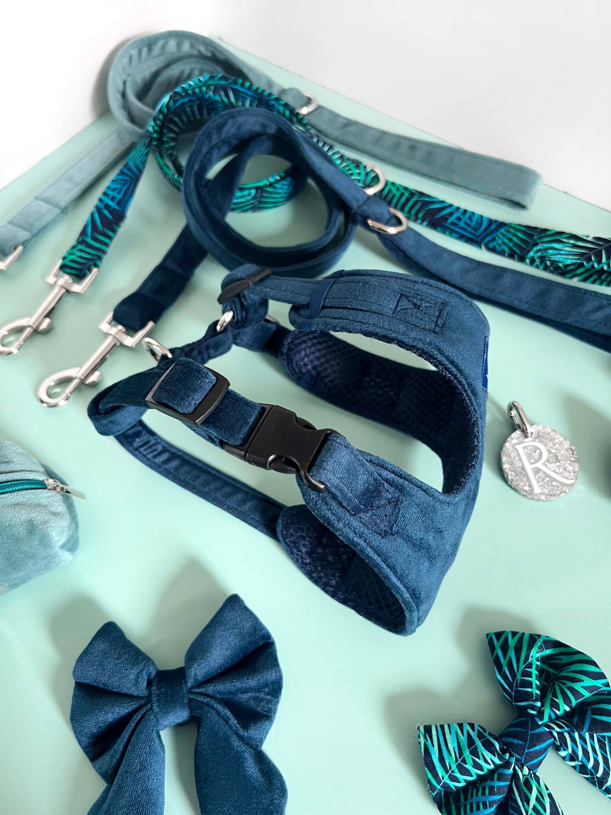 Full collection - sapphire navy velvet