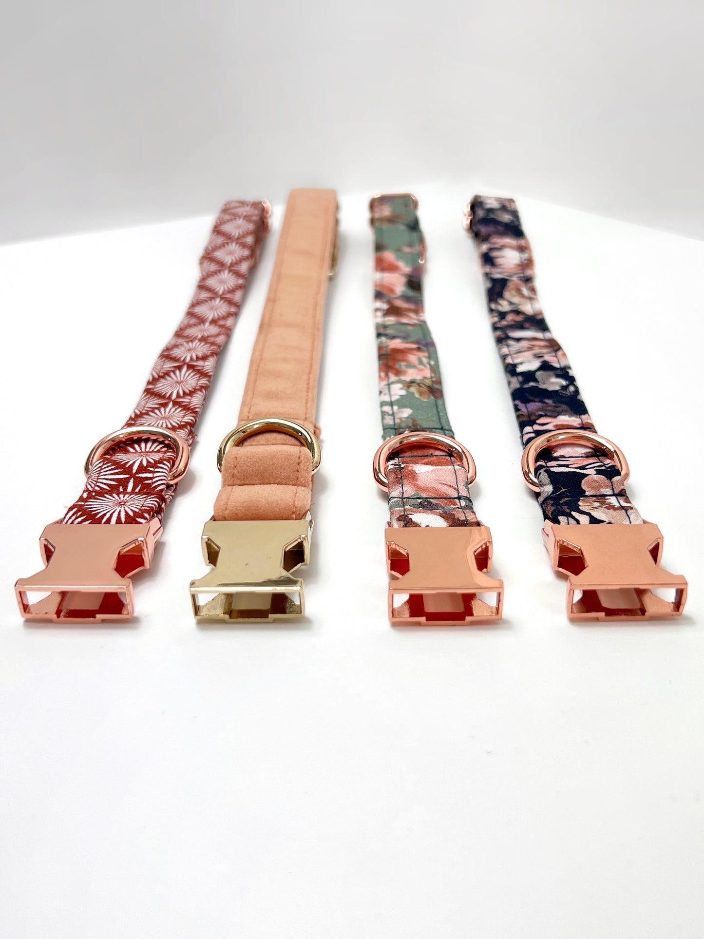 Collection of autumn dog collars