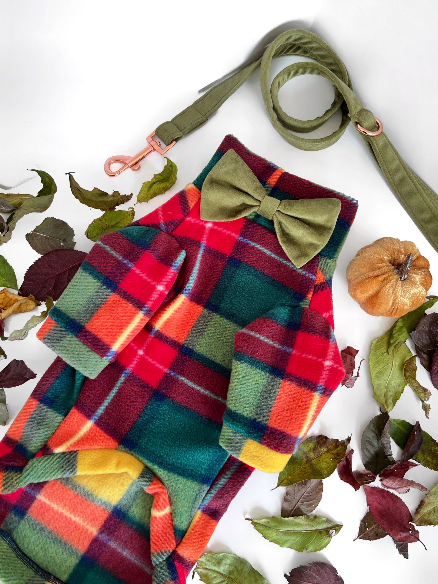 Rustic roots plaid fleece