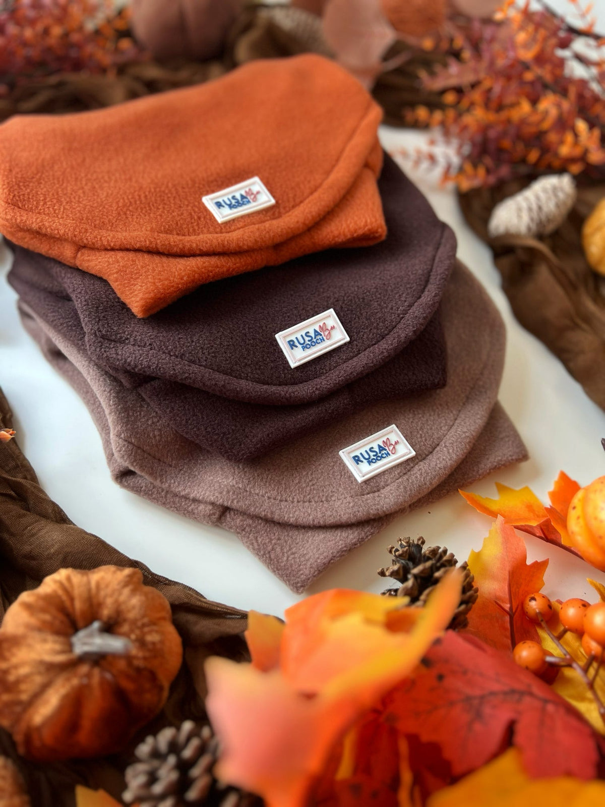 Ready To Ship | Polar Fleece | Four Legged - Rust