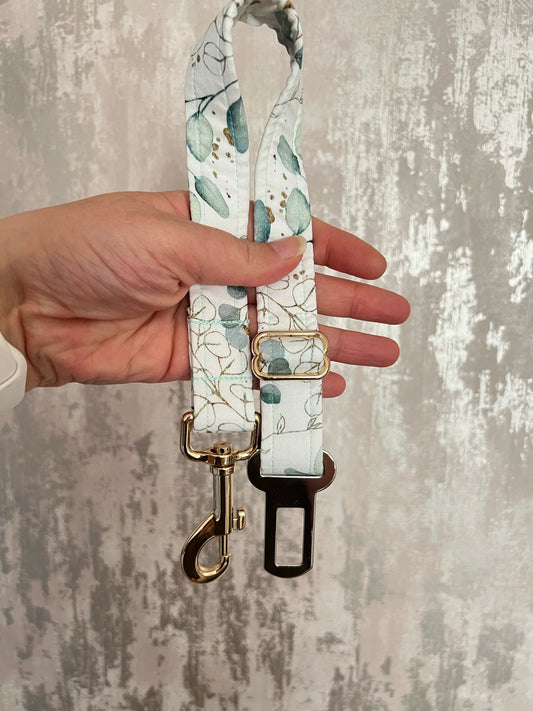 Seatbelt | Fabric - White Eucalyptus