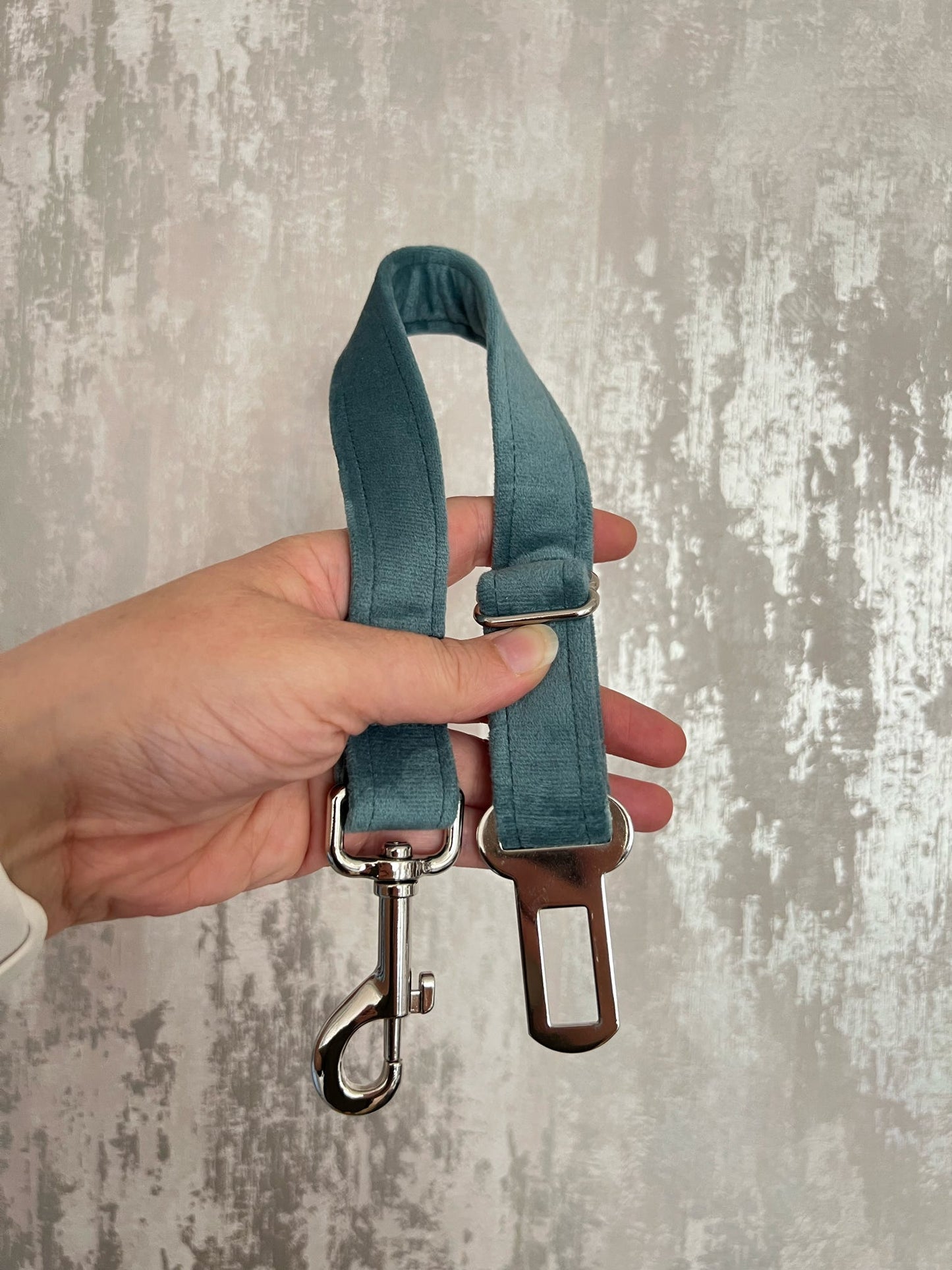 Seatbelt | Fabric - Blue Velvet