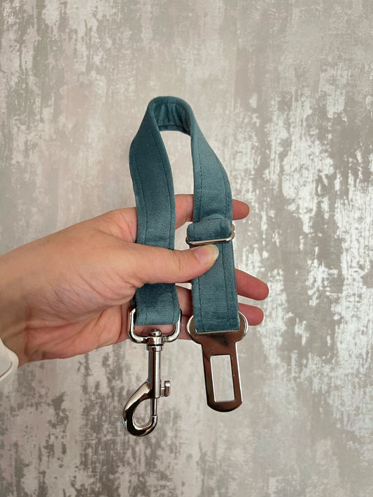 Seatbelt | Fabric - Blue Velvet