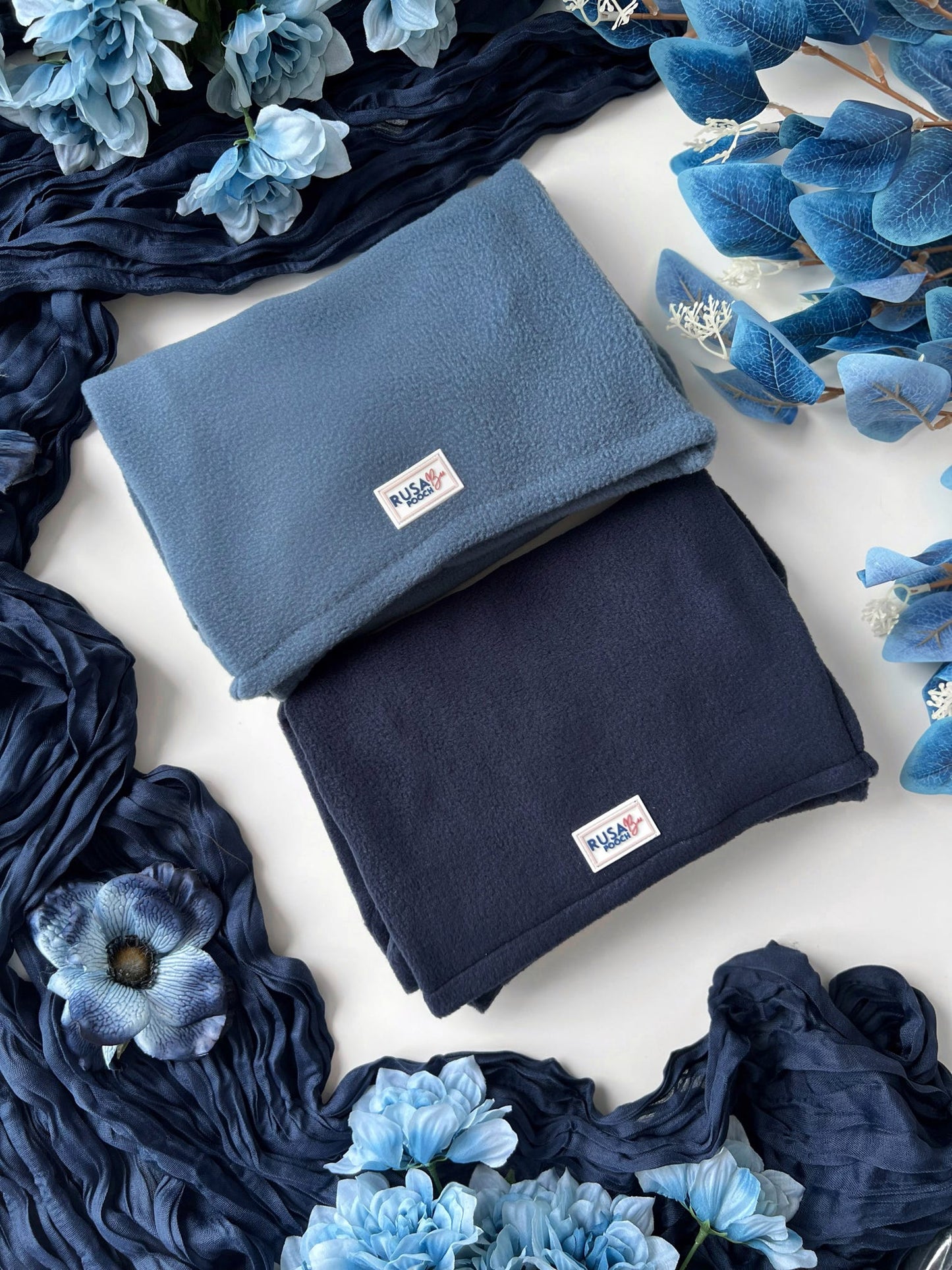 Ready To Ship | Polar Fleece | Four Legged - Denim