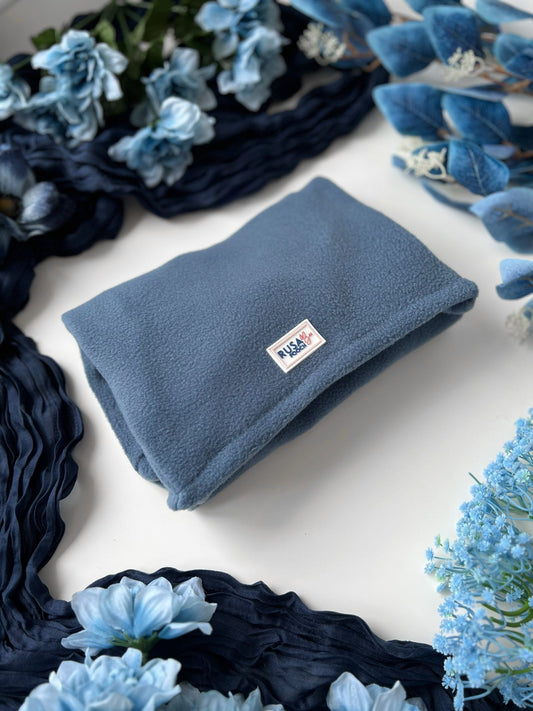 Ready To Ship | Polar Fleece | Tankie - Denim