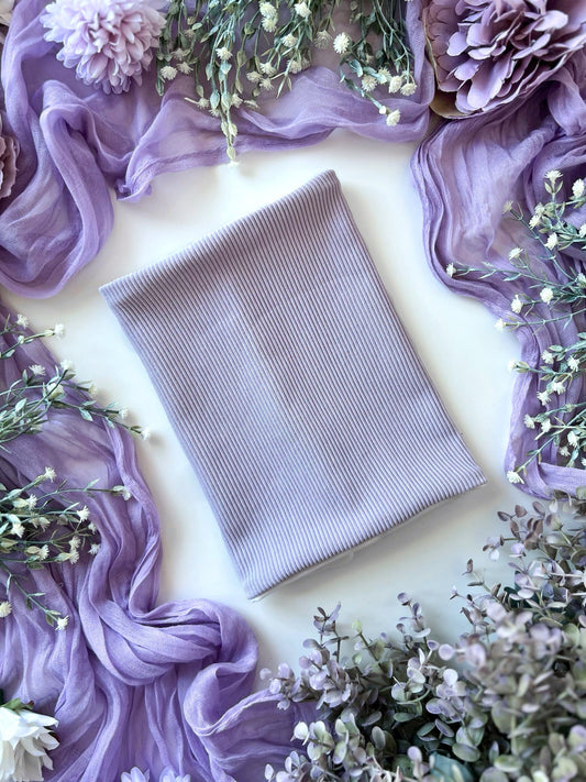 Custom Made | Food Snood - Lavender Jersey Rib