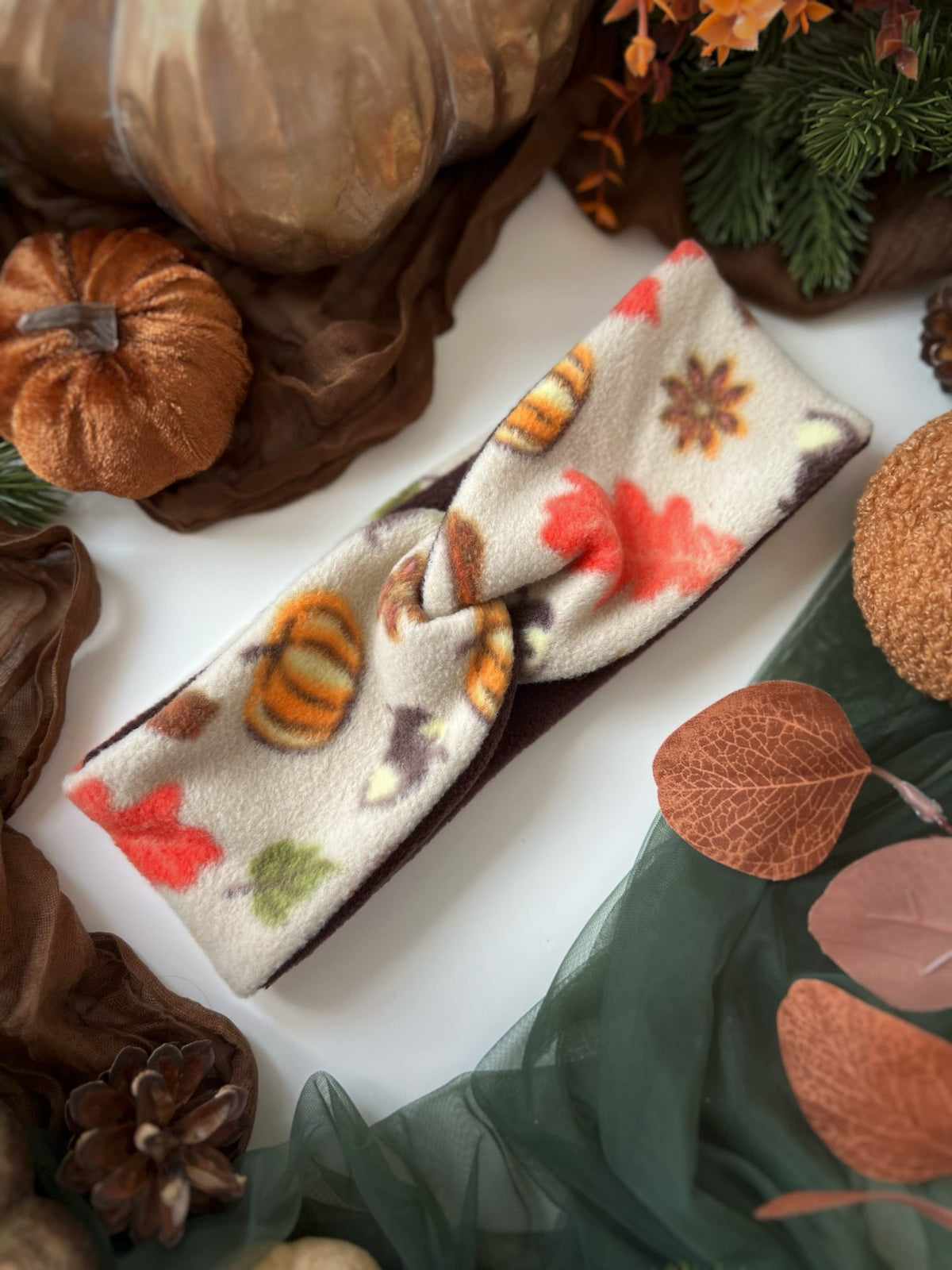 Ready To Ship | Mama Band - Autumn Pumpkin Print