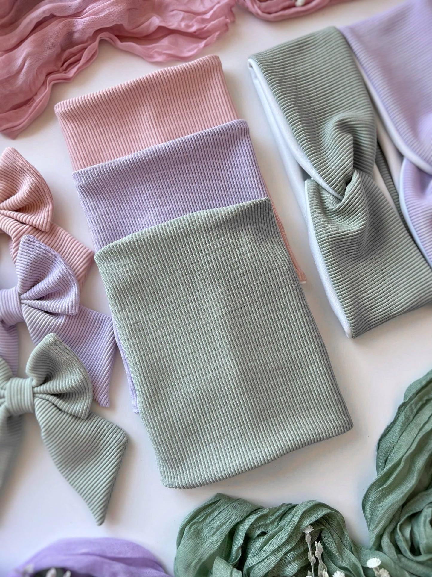 Custom Made | Food Snood - Lavender Jersey Rib