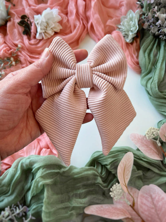 Custom Made | Sailor Bow - Blossom Jersey Rib