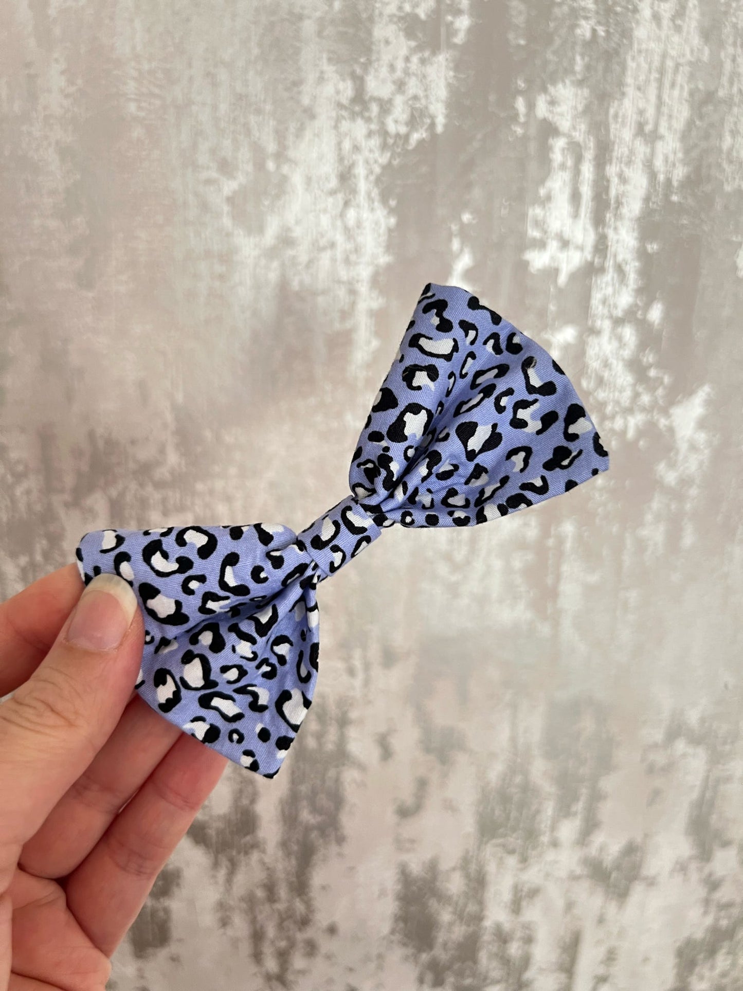 Fabric | Bowtie - Lilac Leopard Print