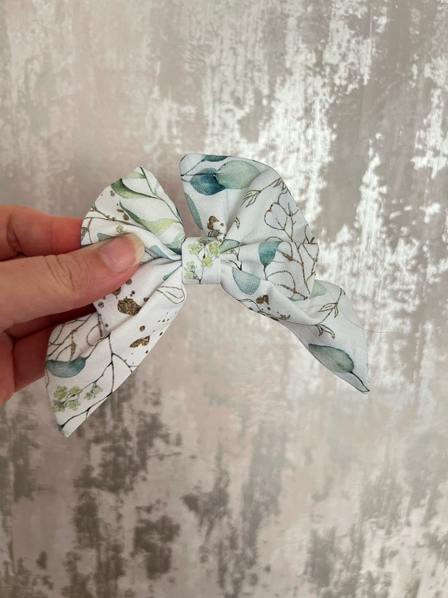 Fabric | Sailor Bow - White Eucalyptus