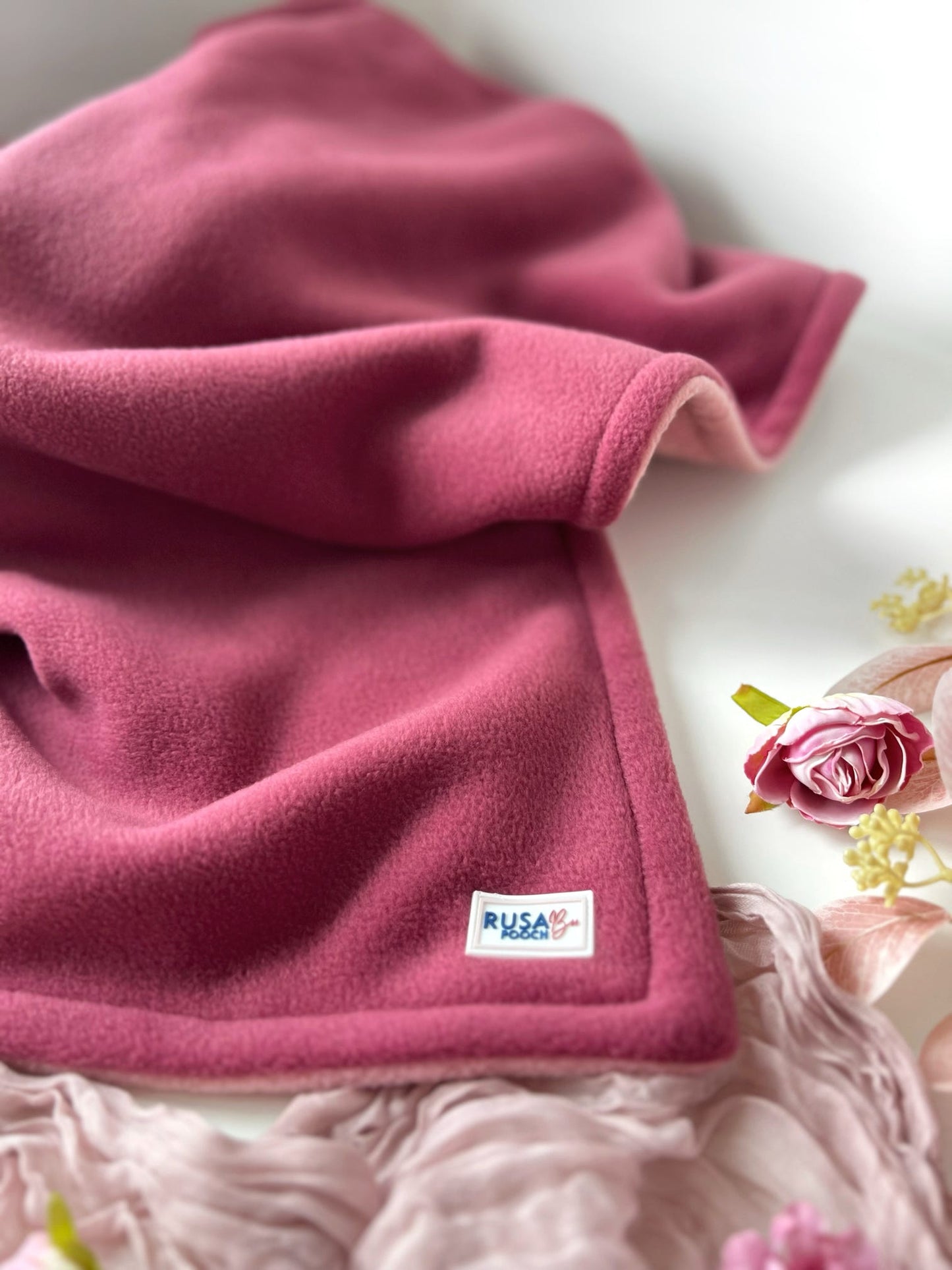 Ready To Ship | Blanket | Polar Fleece - Pink