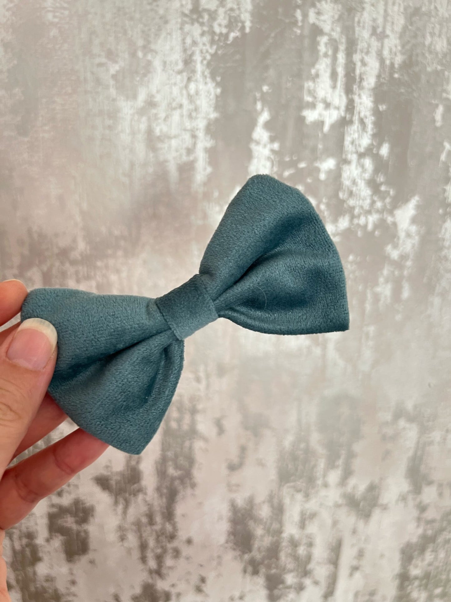 Fabric | Bowtie - Blue Velvet