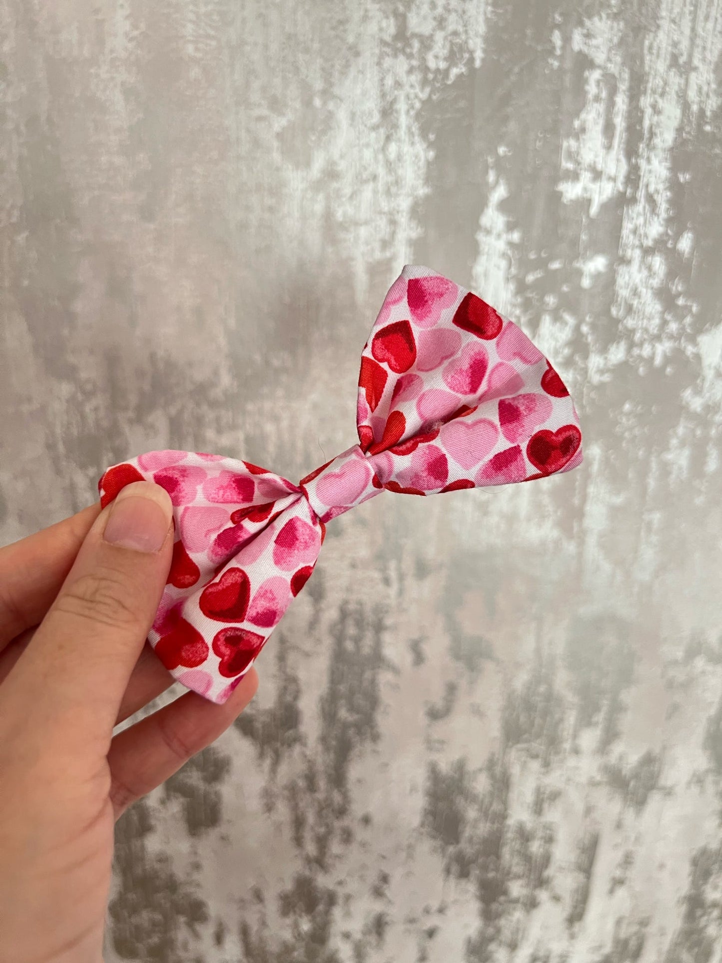 Fabric | Bowtie - Love Hearts