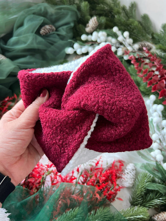 Custom Made | Snood - Santa Paws Borg