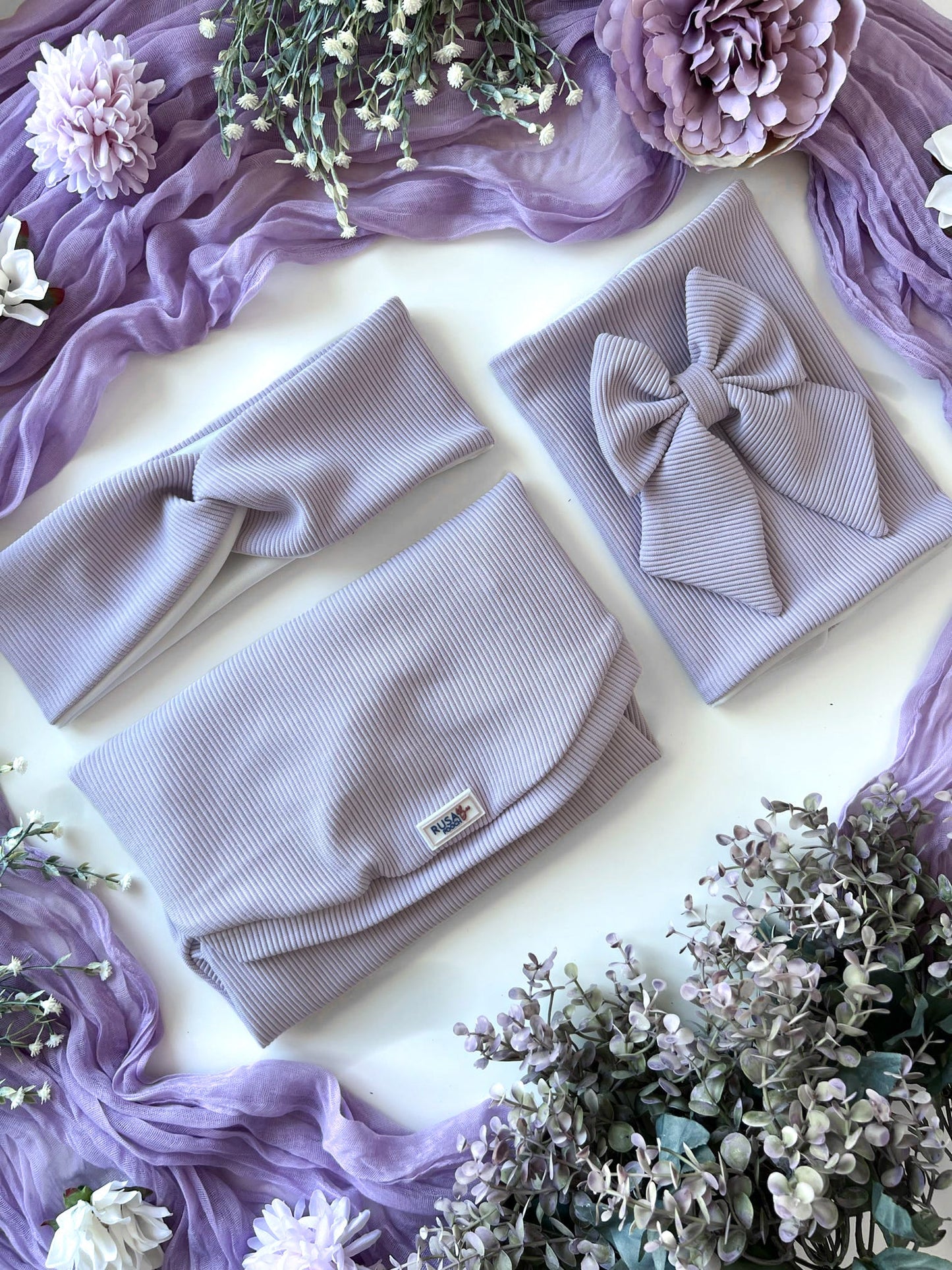 Custom Made | Food Snood - Lavender Jersey Rib