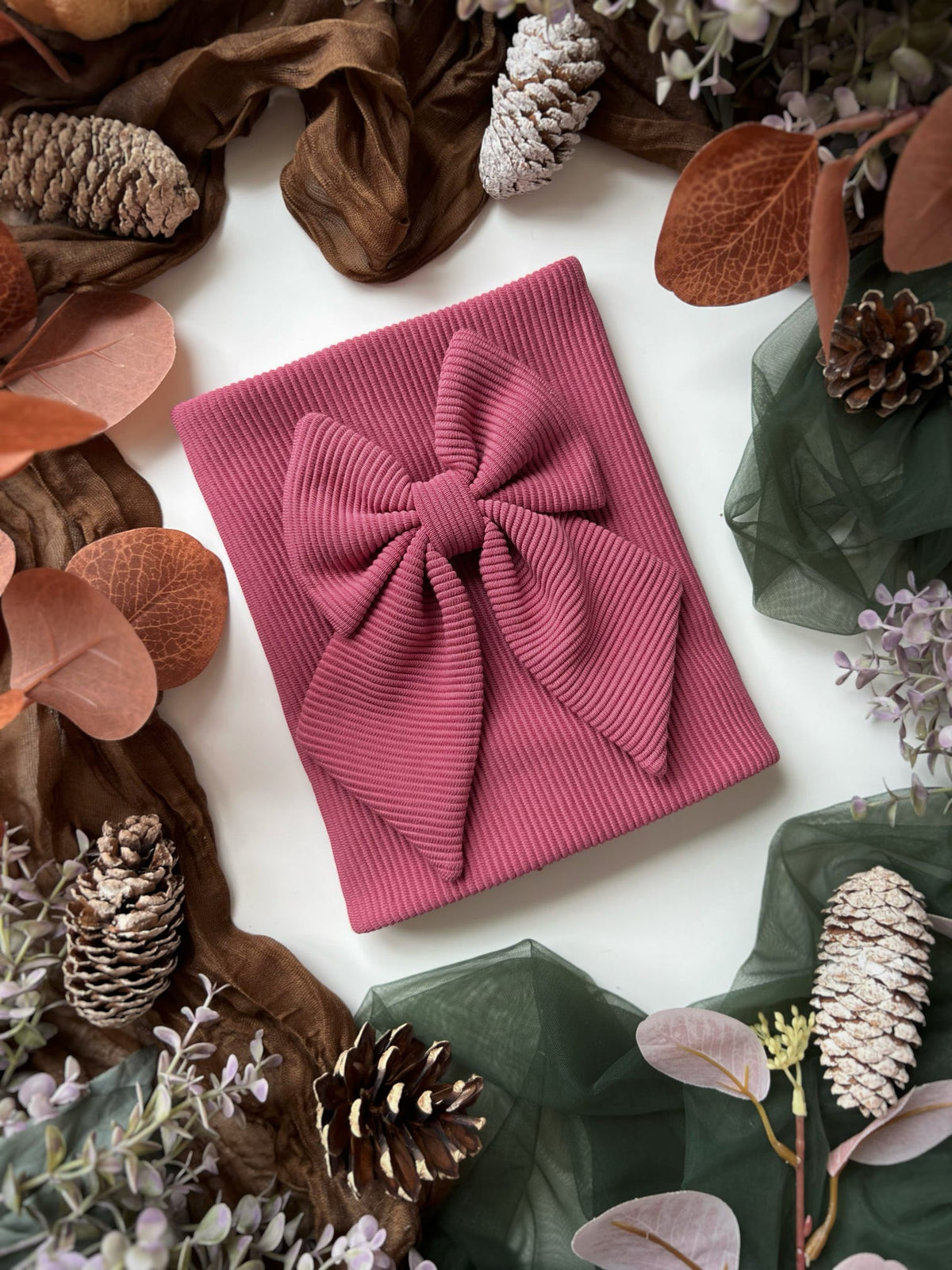 Custom Made | Food Snood - Mauve Jersey Rib