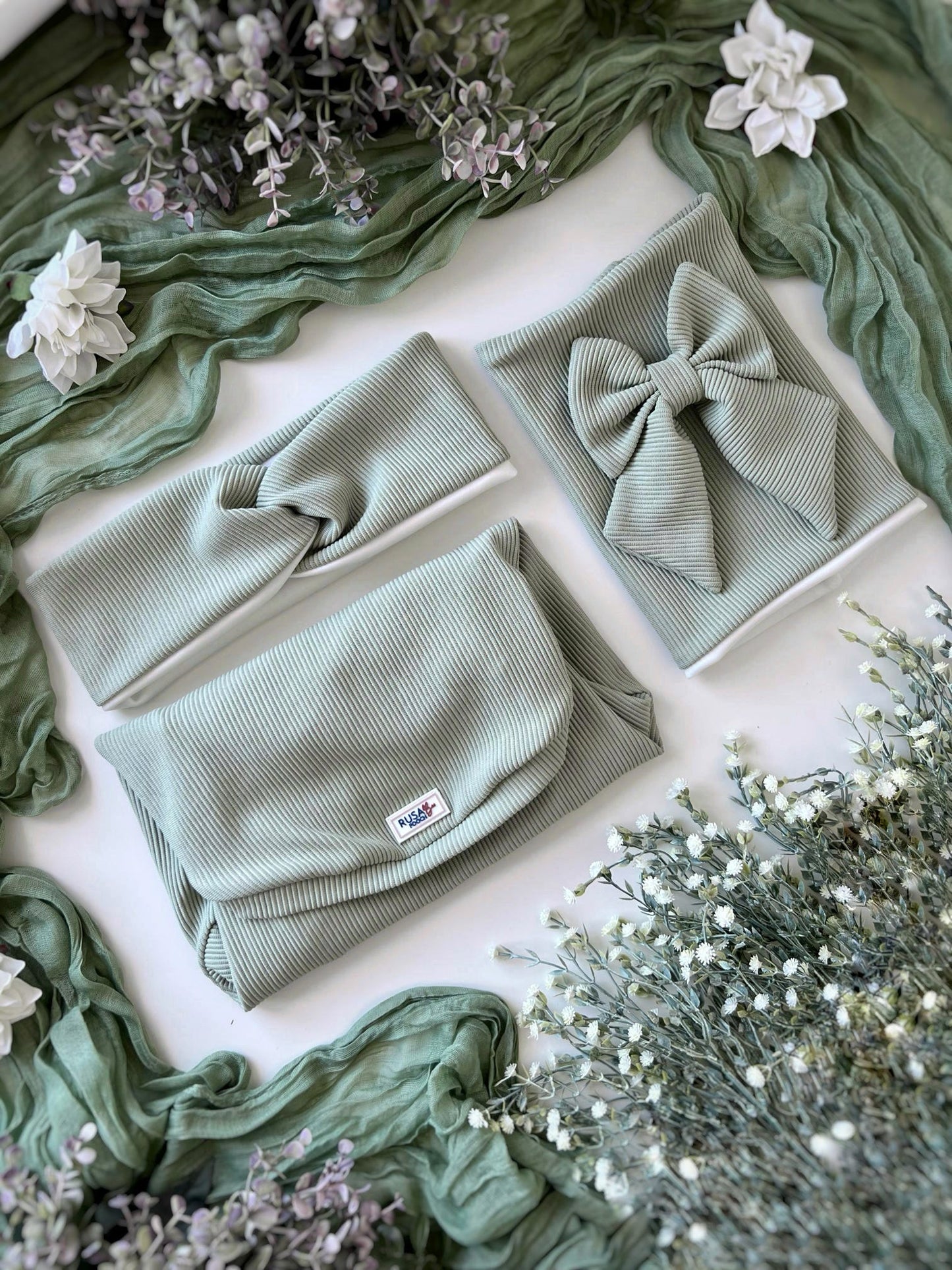 Custom Made | Mama Band - Pistachio Rib