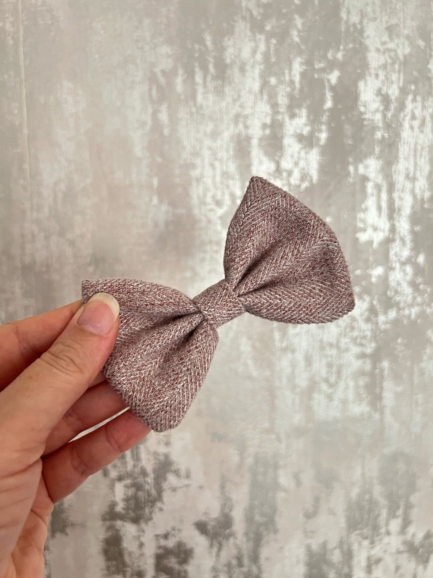 Fabric | Bowtie - Pink Tweed