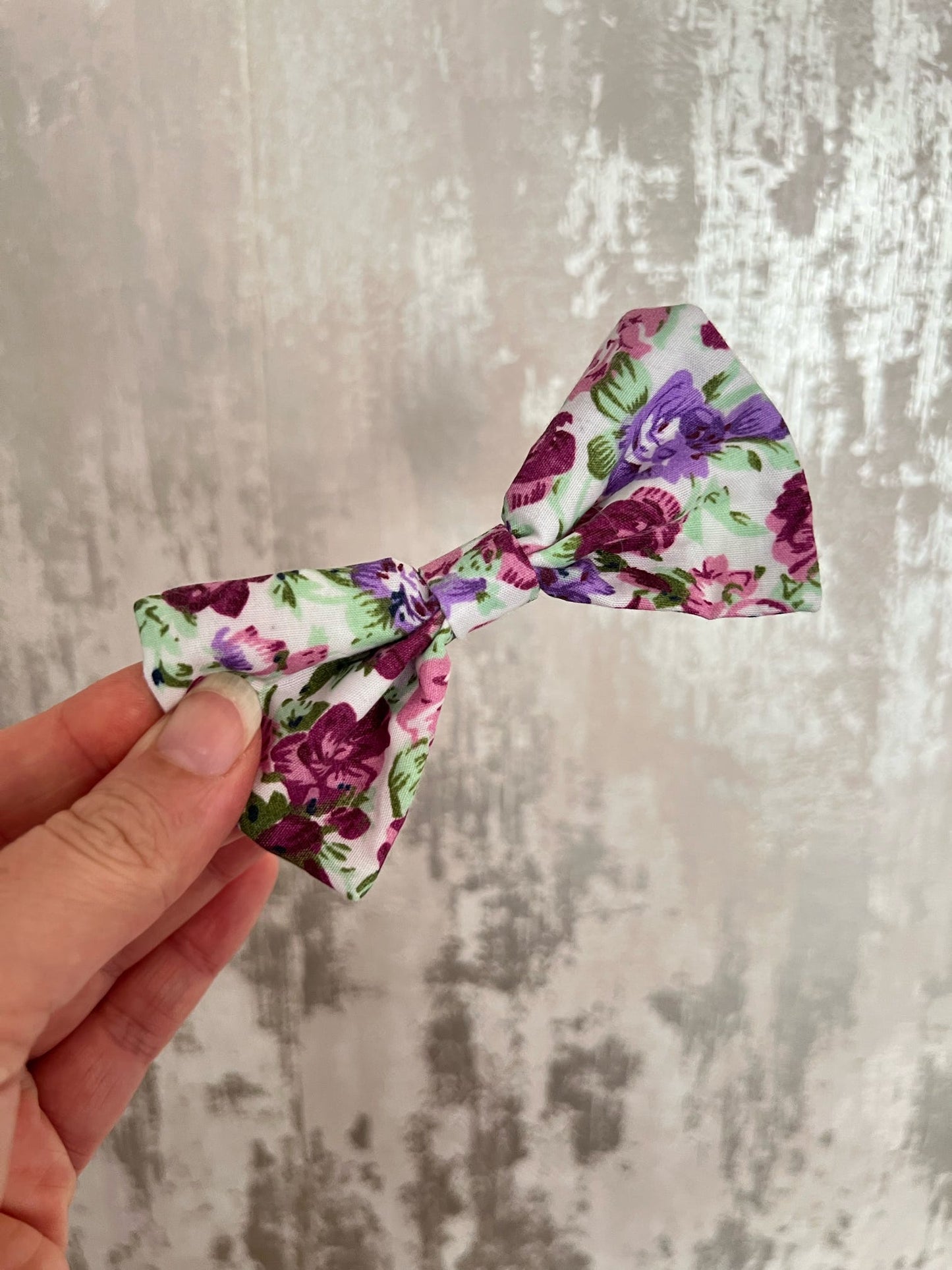 Fabric | Bowtie - Purple Floral