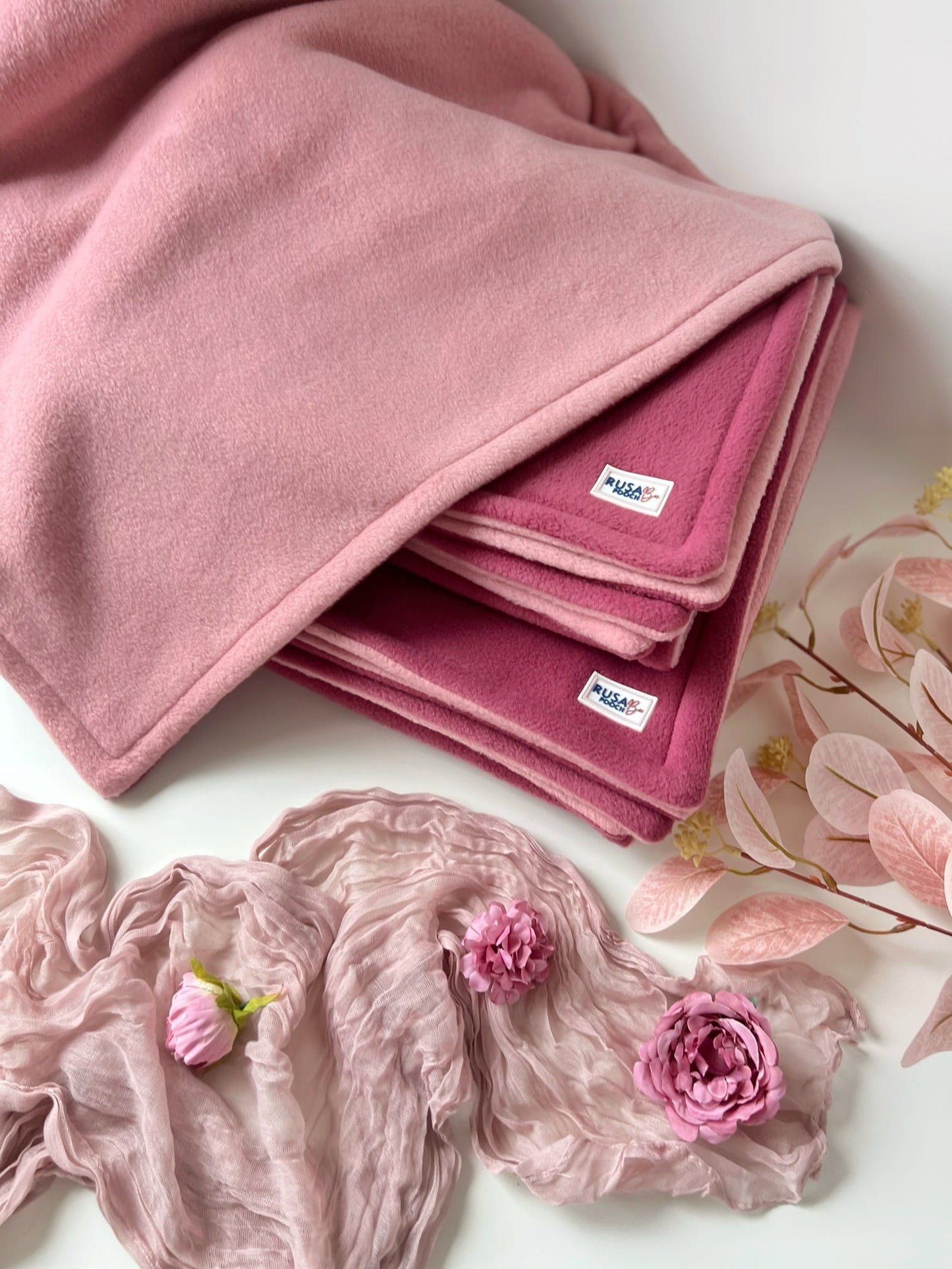 Ready To Ship | Blanket | Polar Fleece - Pink