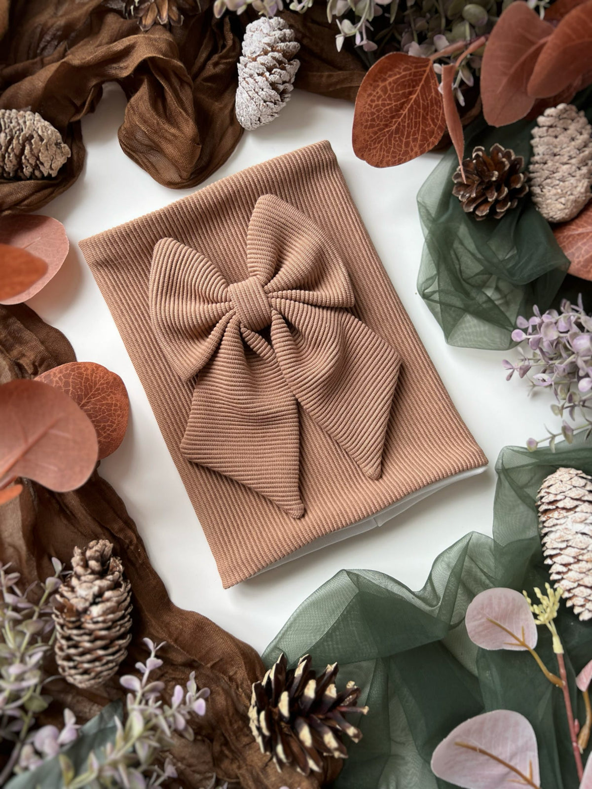 Custom Made | Food Snood - Cappuccino Jersey Rib