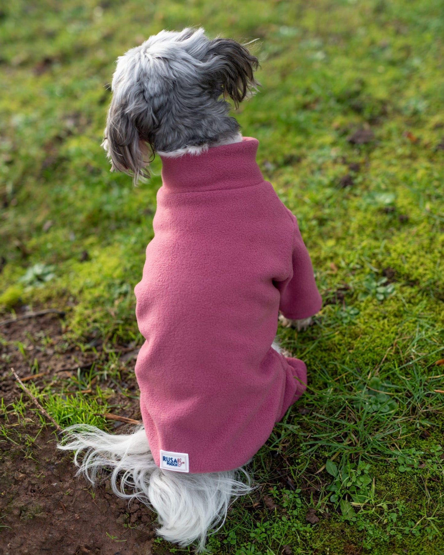 Ready To Ship | Polar Fleece | Four Legged - Mauve