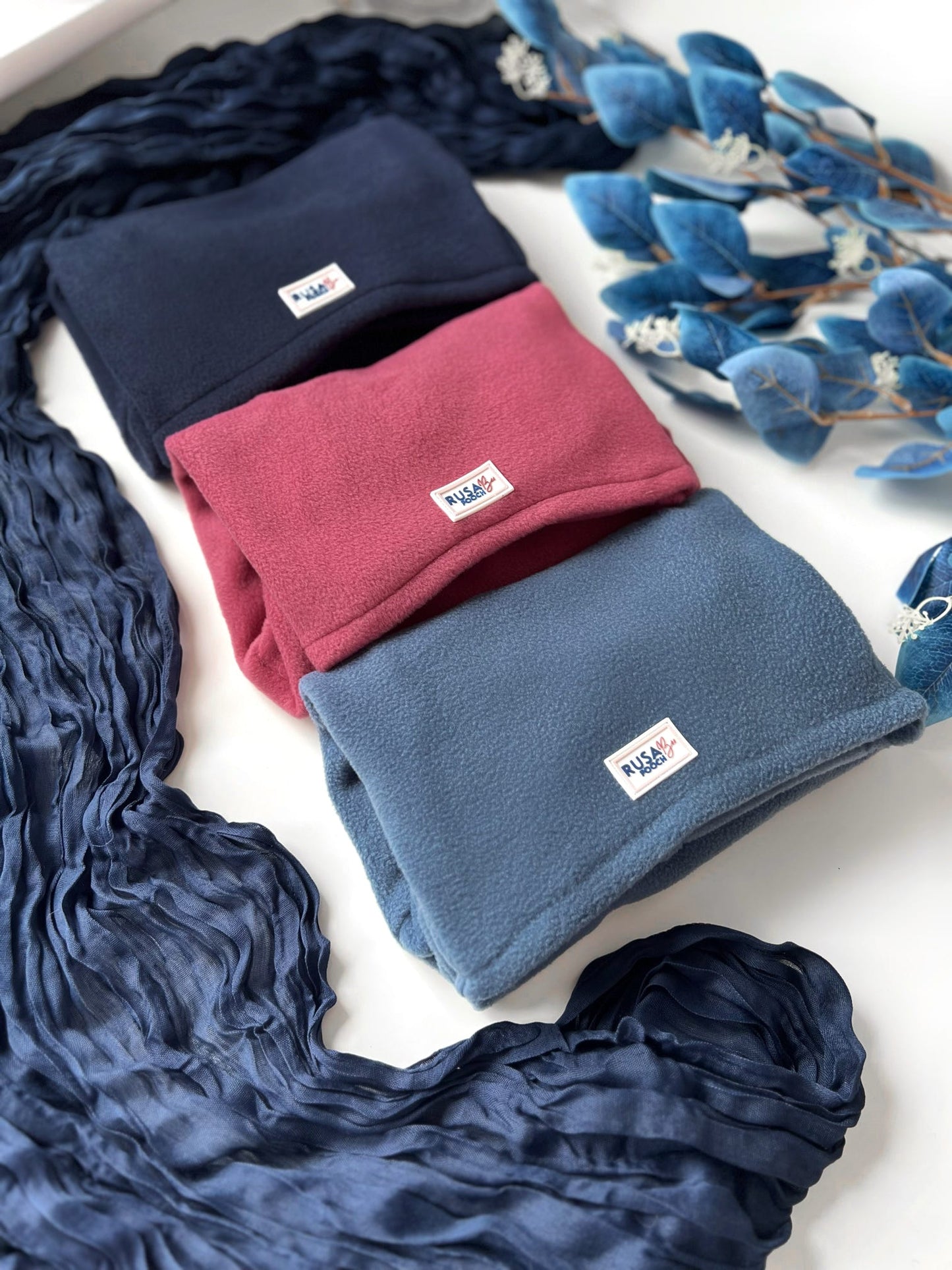 Ready To Ship | Polar Fleece | Four Legged - Denim