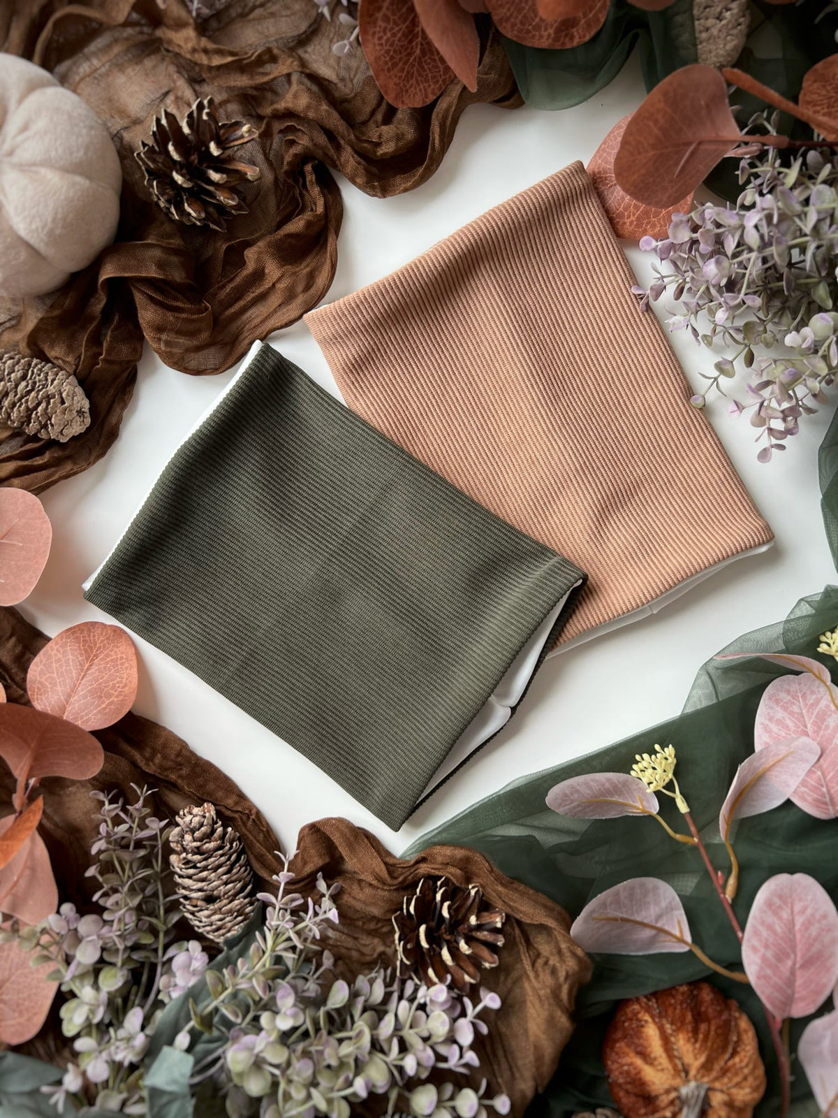 Custom Made | Food Snood - Cappuccino Jersey Rib