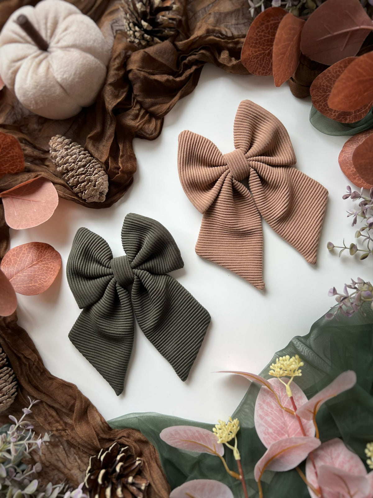 Ready To Ship | Sailor Bow - Cappuccino Jersey Rib