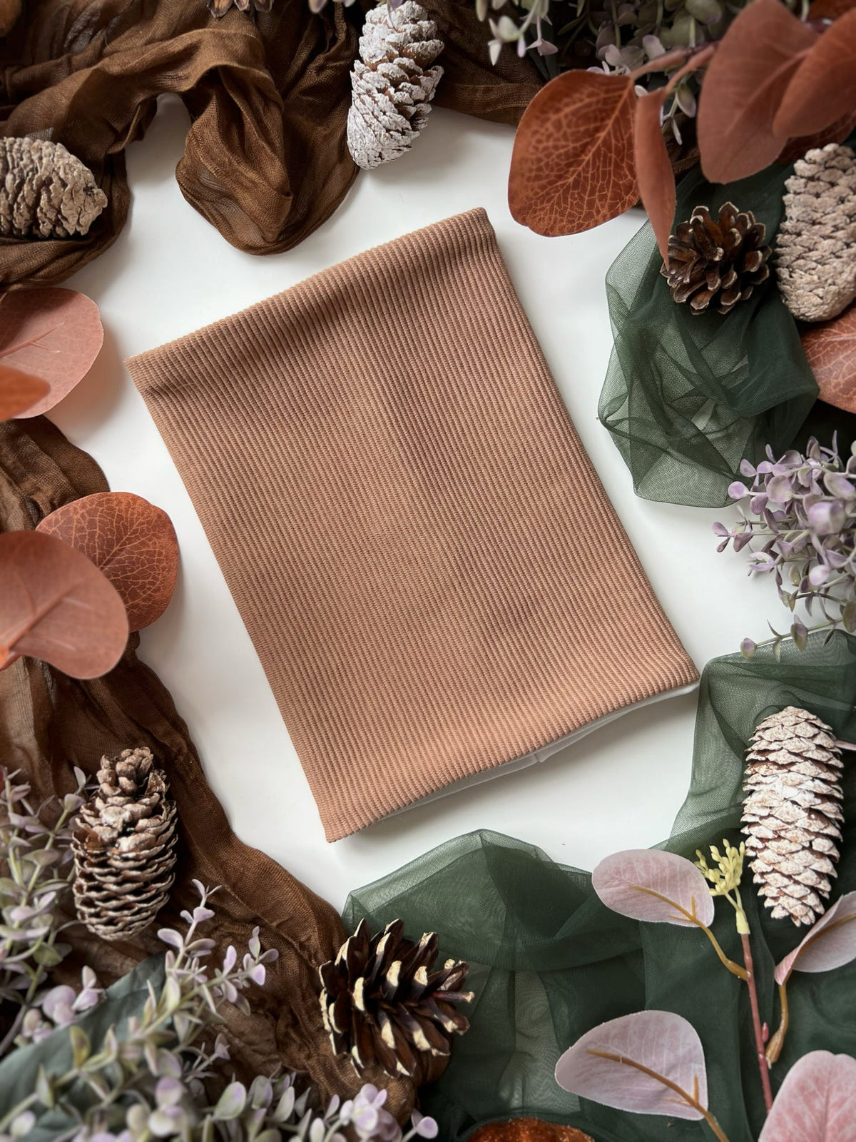 Custom Made | Food Snood - Cappuccino Jersey Rib