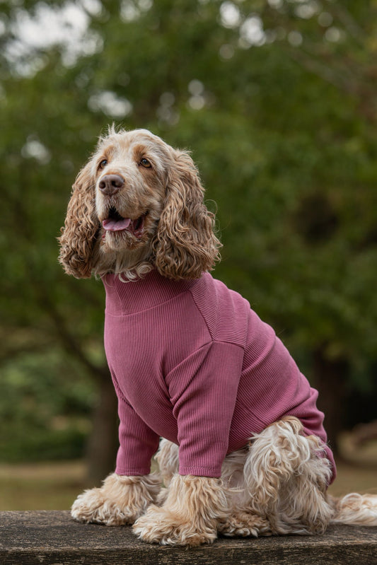 Custom Made | Jersey Rib | Two Legged - Mauve