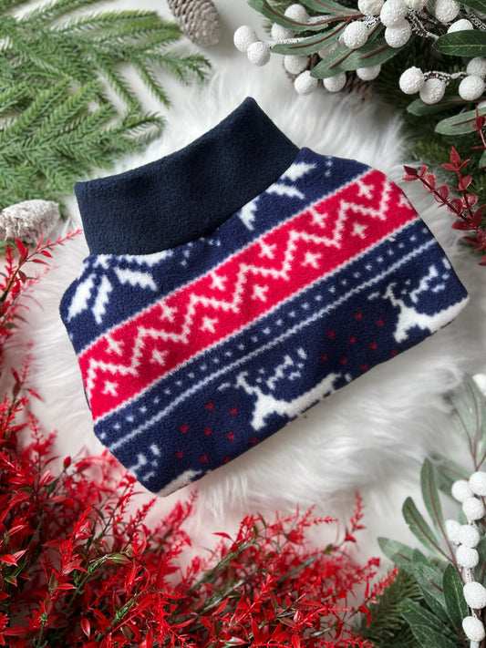 Custom Made | Polar Fleece | Four Legged - Navy Fairsdale