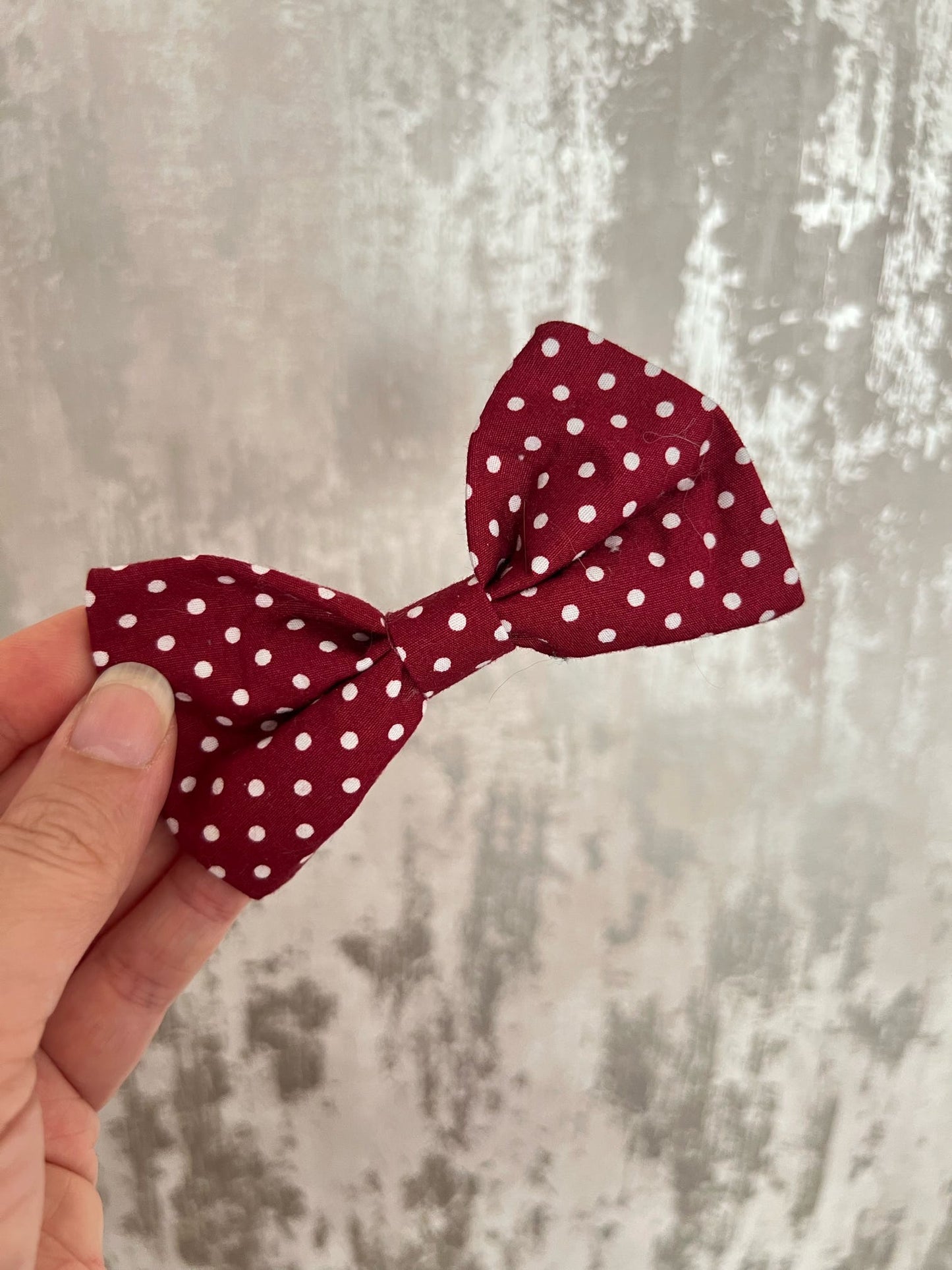 Fabric | Bowtie - Red Polka Dot