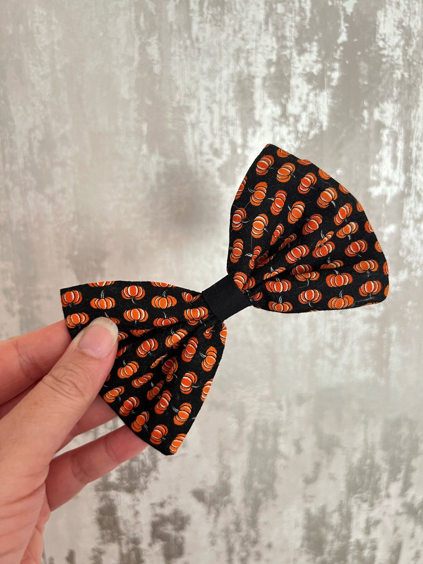 Fabric | Bow tie M - Pumpkins